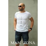 Тениска Х бяло